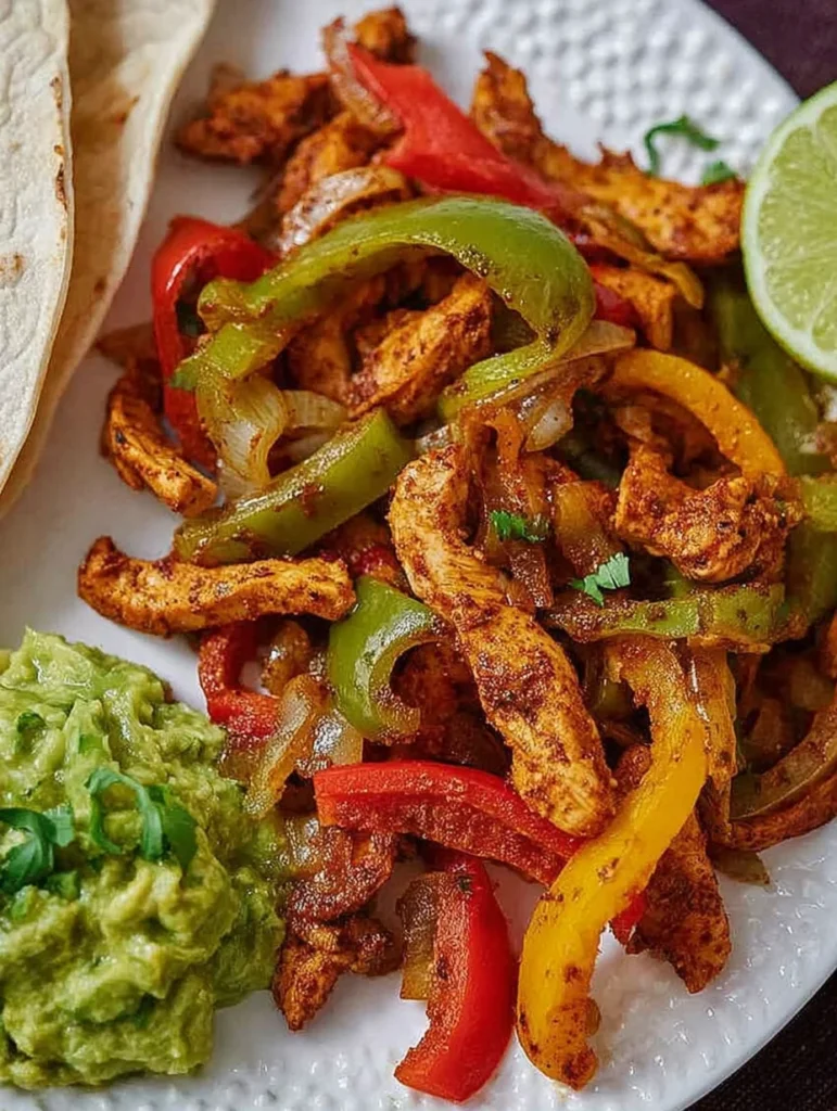 Air Fryer Chicken Fajitas