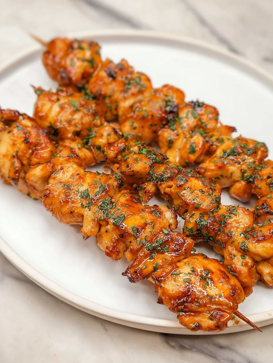 Air Fryer Chicken Skewers