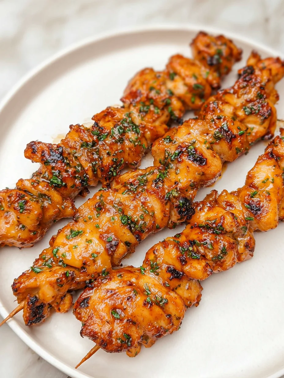 Air Fryer Chicken Skewers