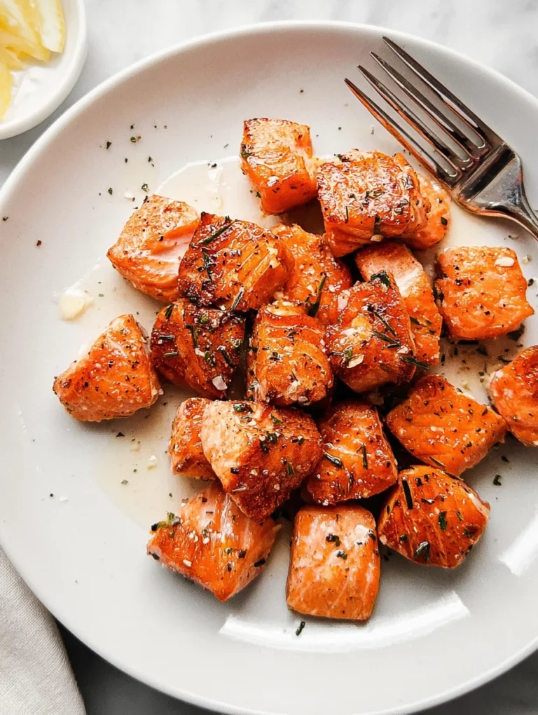 Air Fryer Salmon Bites