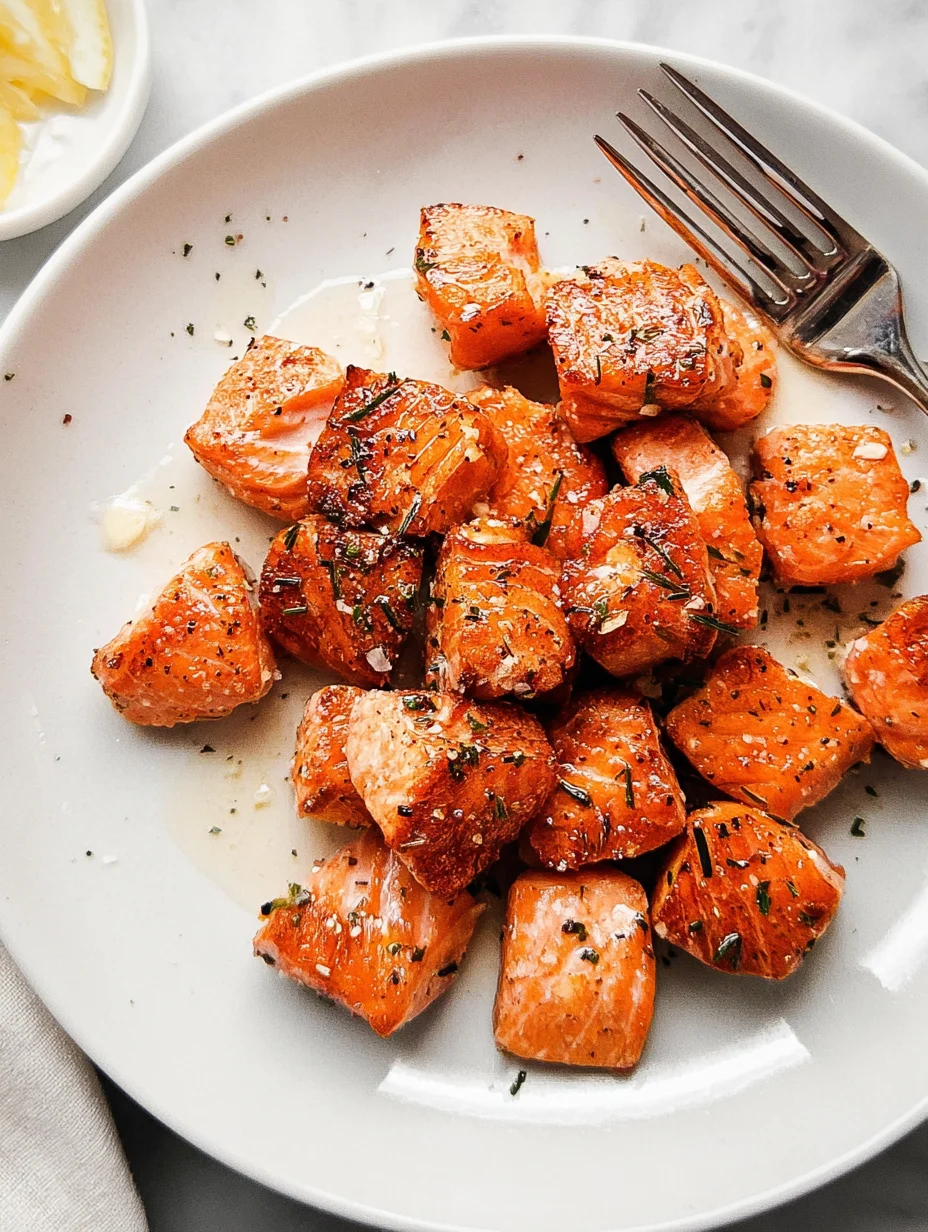 Air Fryer Salmon Bites