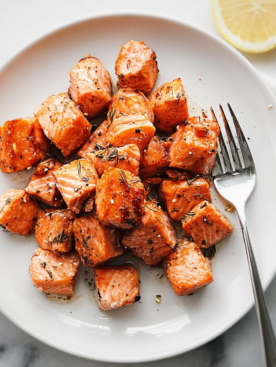 Air Fryer Salmon Bites