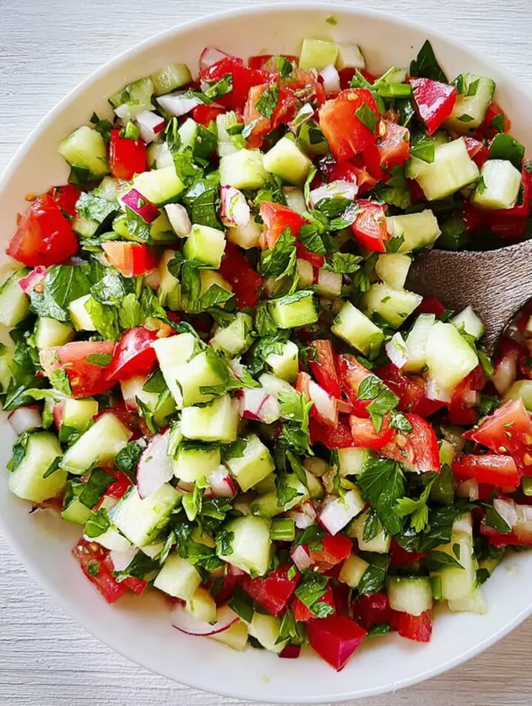 Arabic Chopped Salad