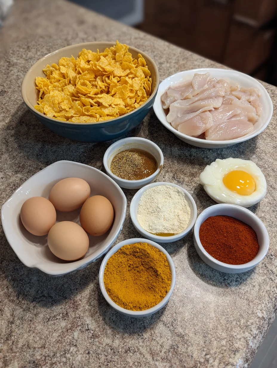 Baked Crunchy Hot Honey Chicken