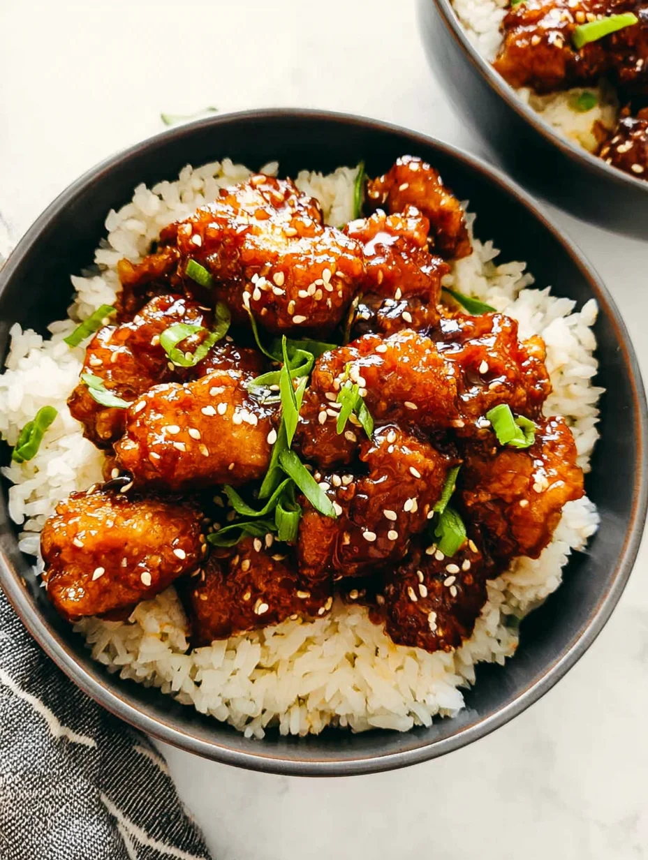Baked Honey Sesame Chicken