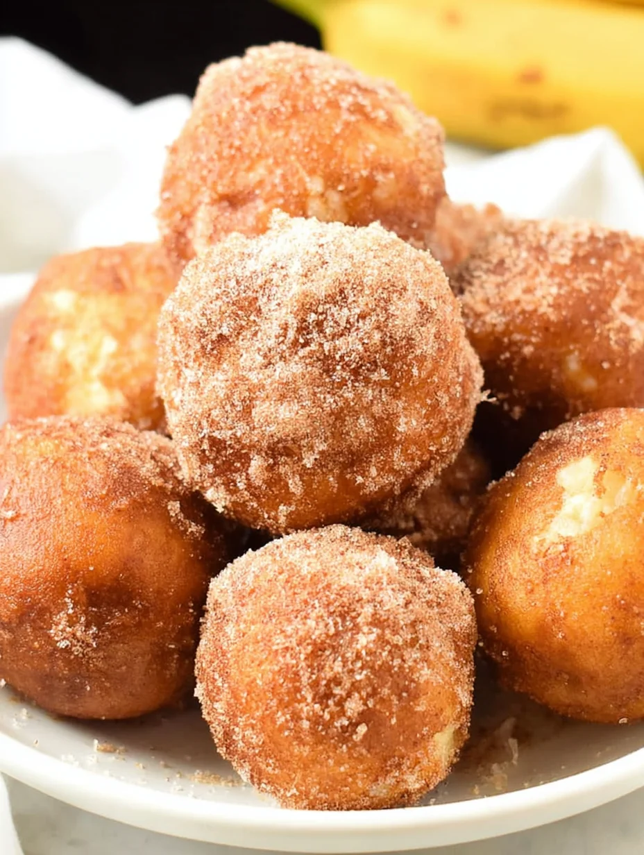Banana Donut Holes