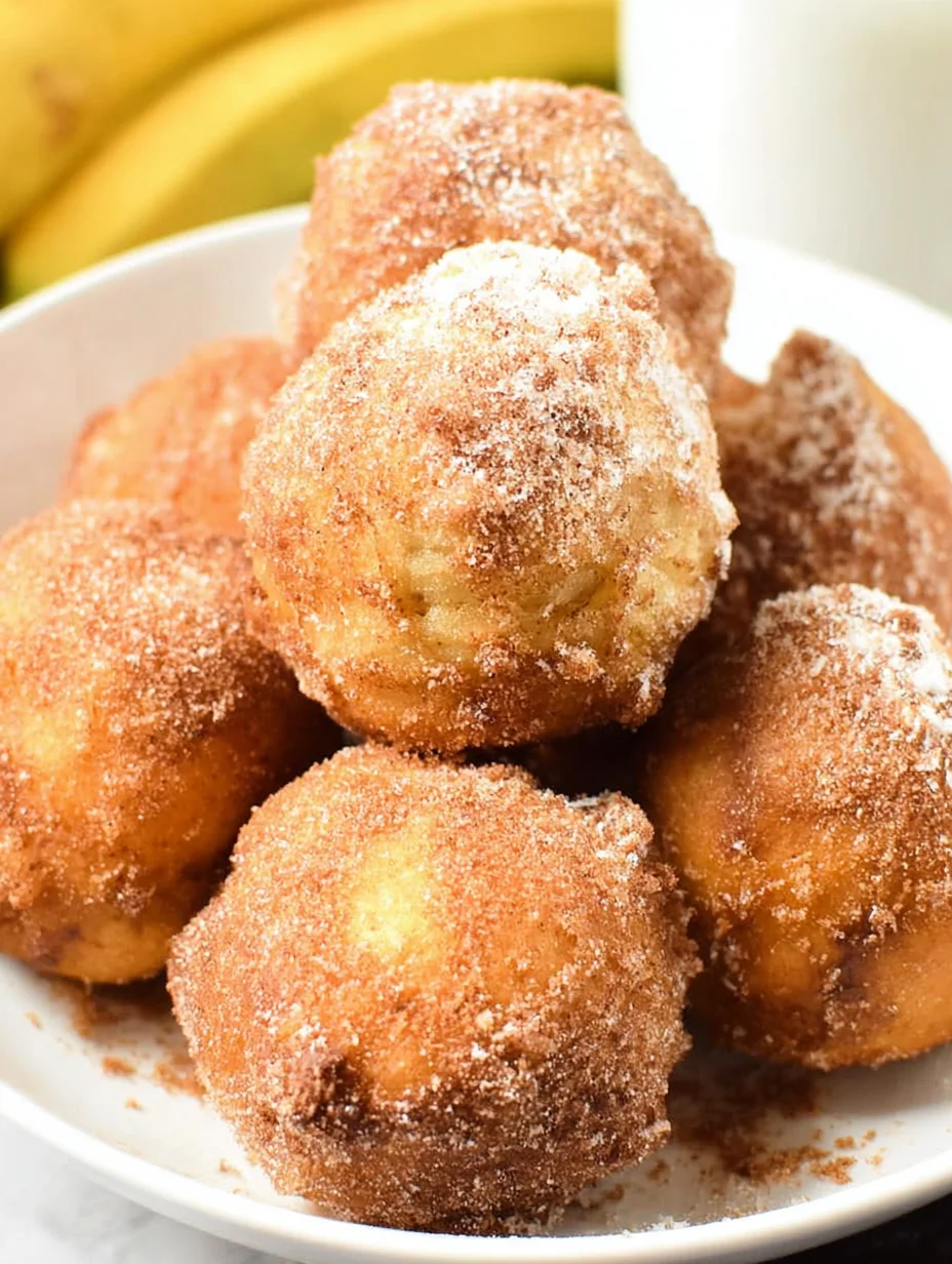 Banana Donut Holes