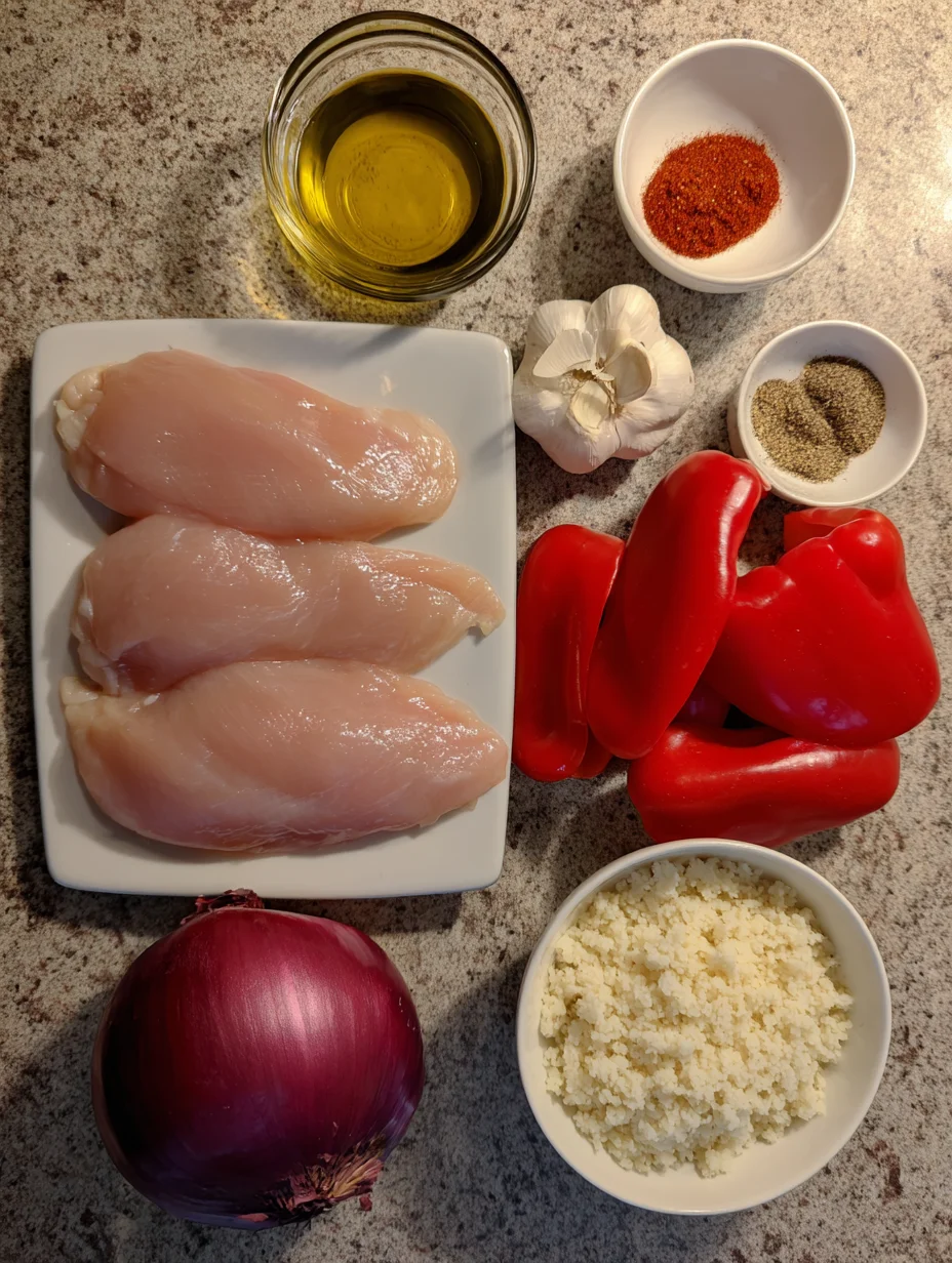 Chicken and Cauliflower Rice Bowls