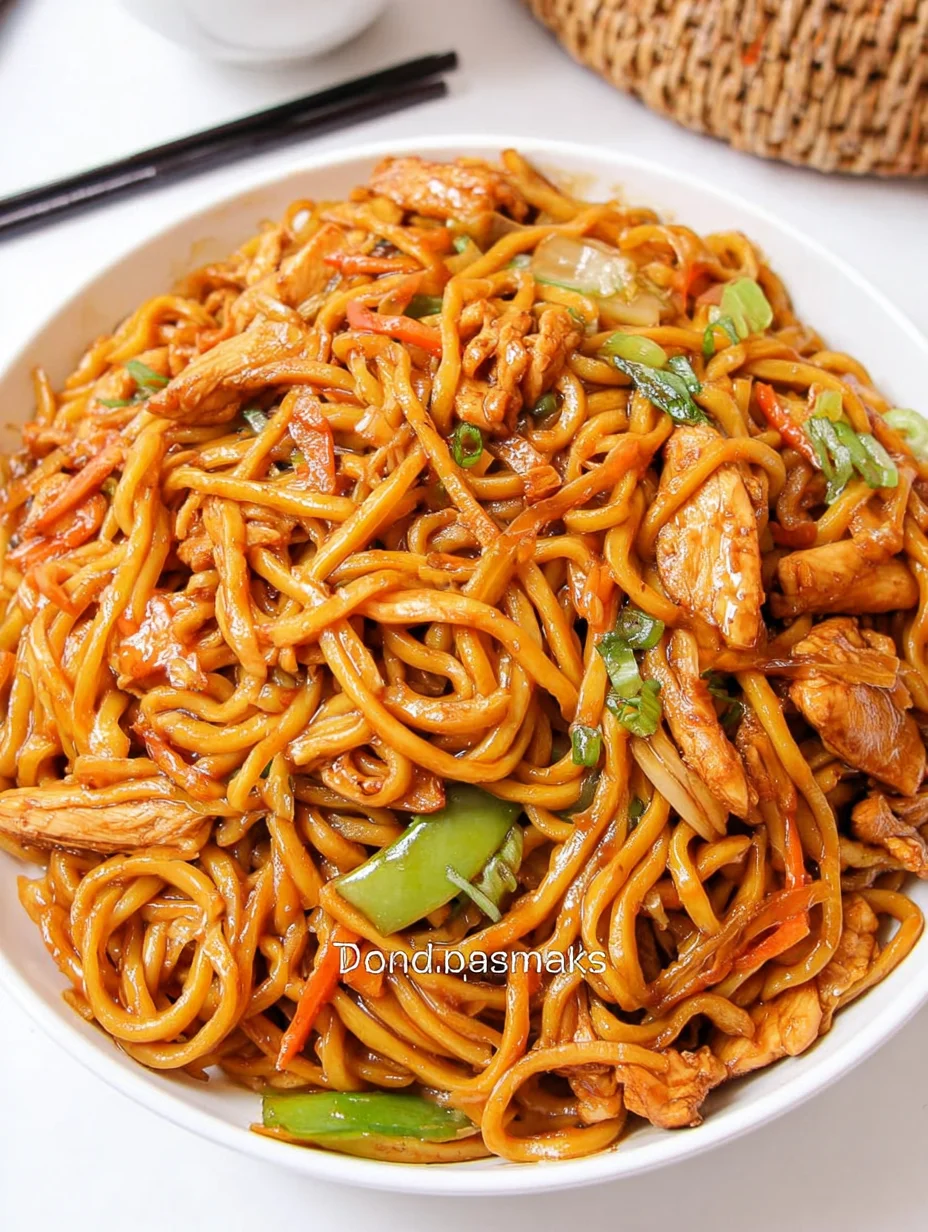 Chicken Lo Mein