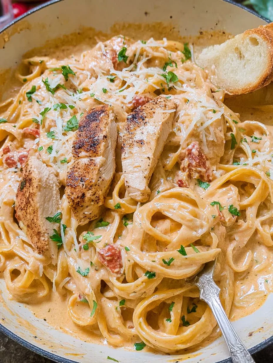 Creamy Cajun Chicken Pasta