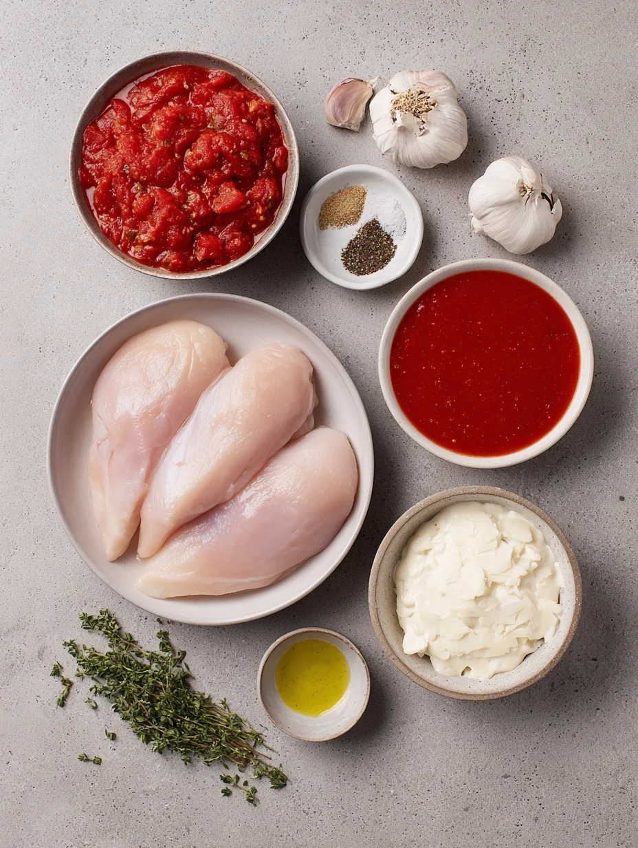 Crockpot Chicken Parmesan Soup