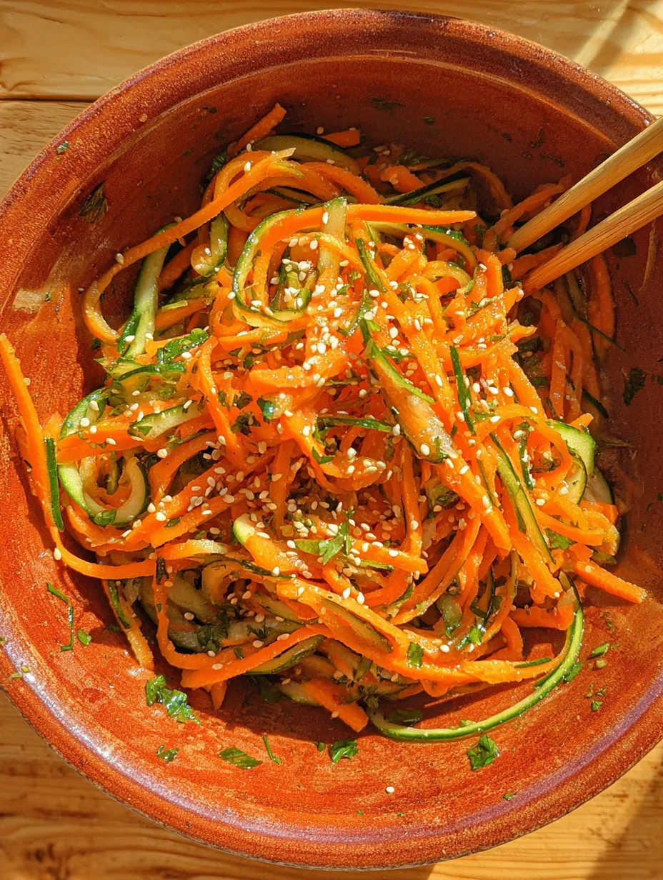 Cucumber Carrot Salad