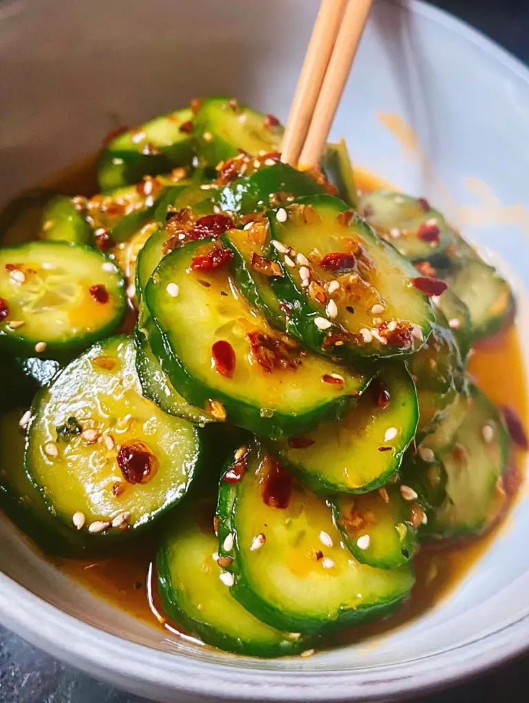 Easy Asian Cucumber Salad