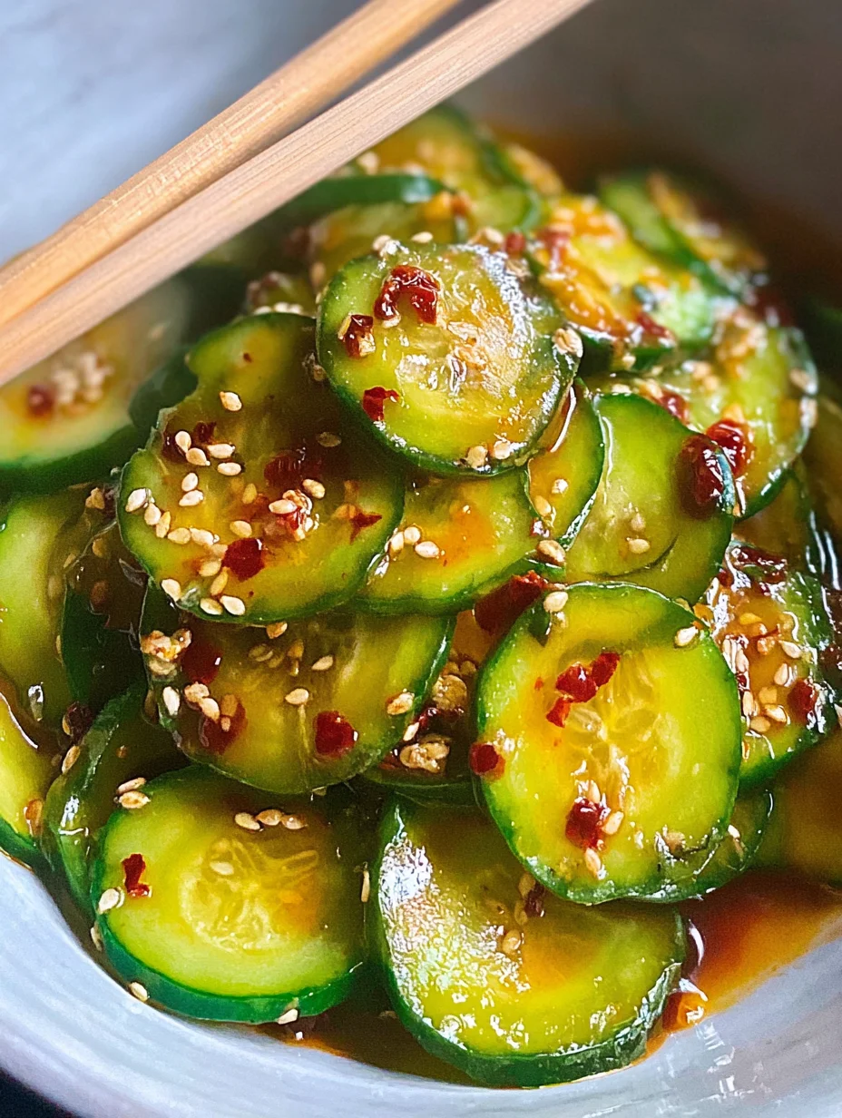 Easy Asian Cucumber Salad