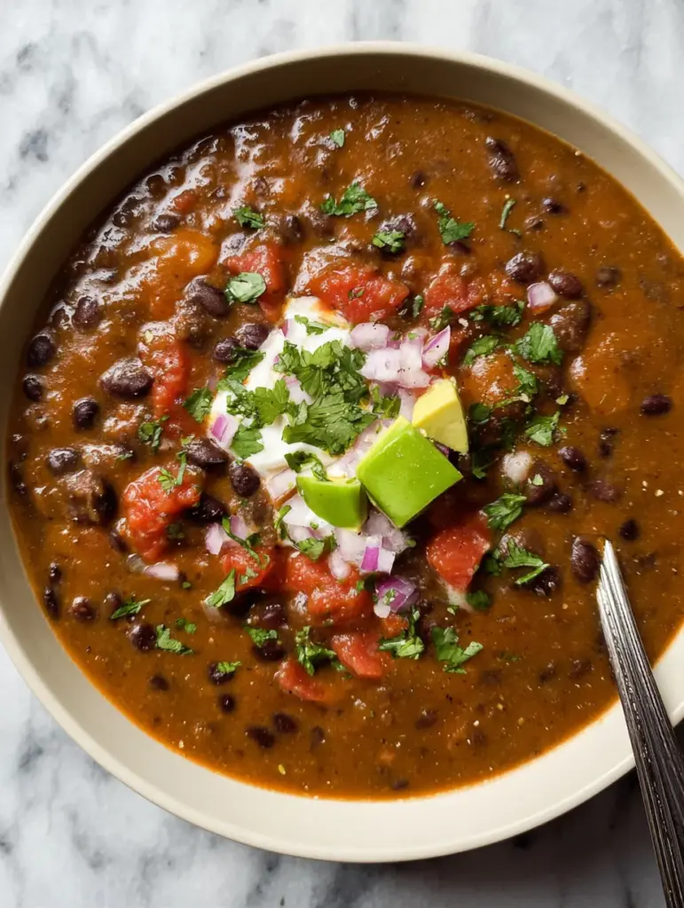 Easy Black Bean Soup