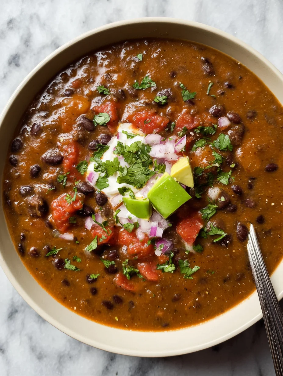 Easy Black Bean Soup