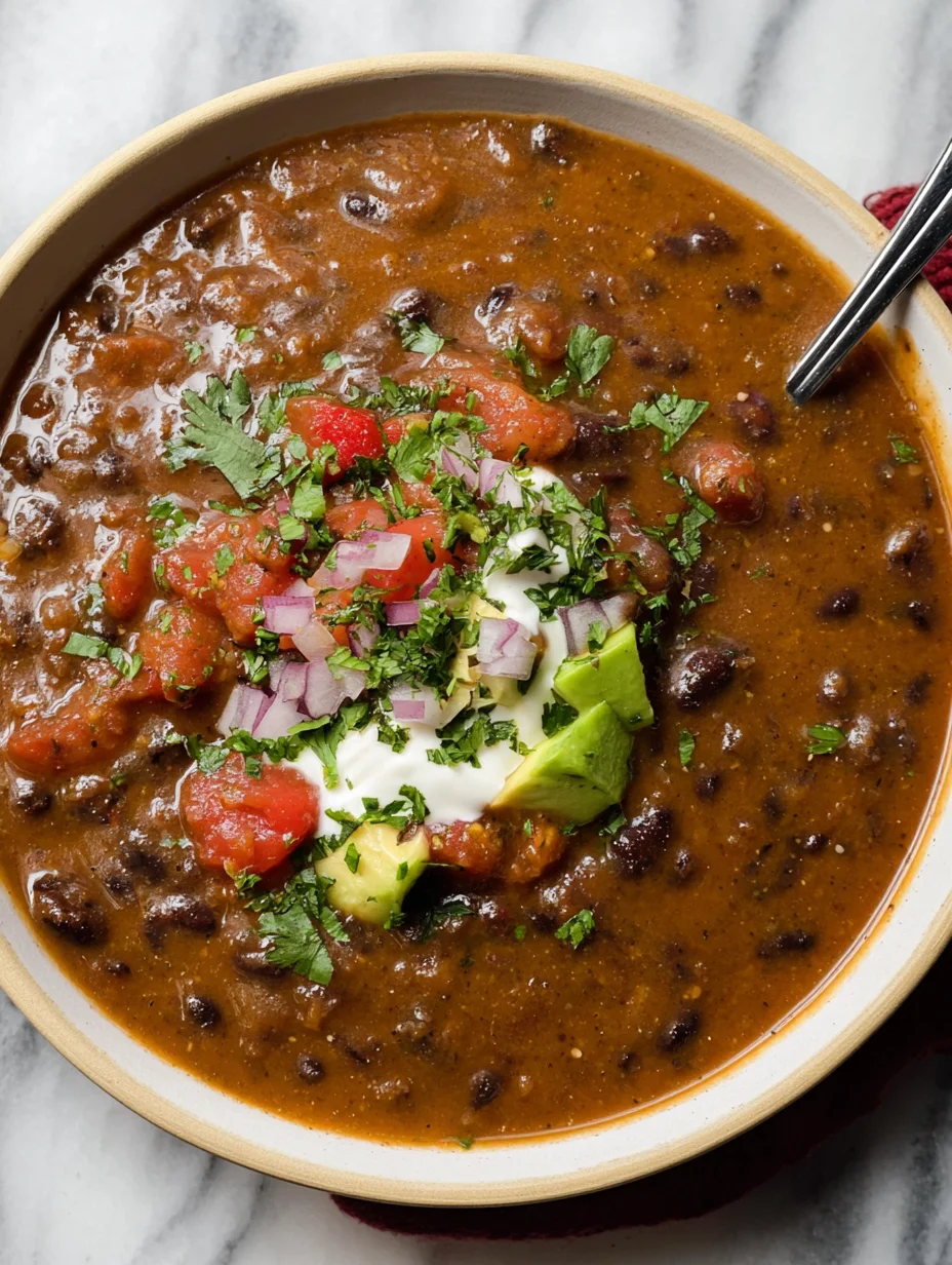 Easy Black Bean Soup