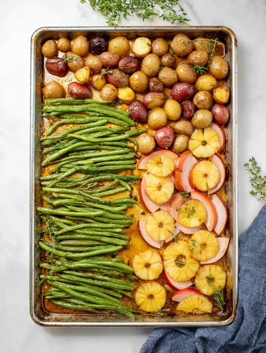 Easy Easter Dinner on a Sheet Pan