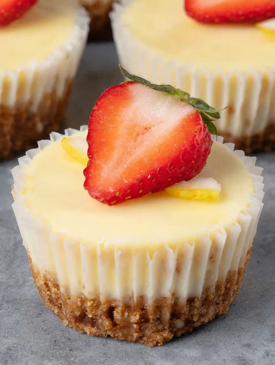 Easy Mini Cheesecakes