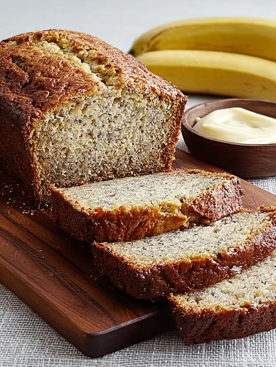 Easy Moist Banana Bread