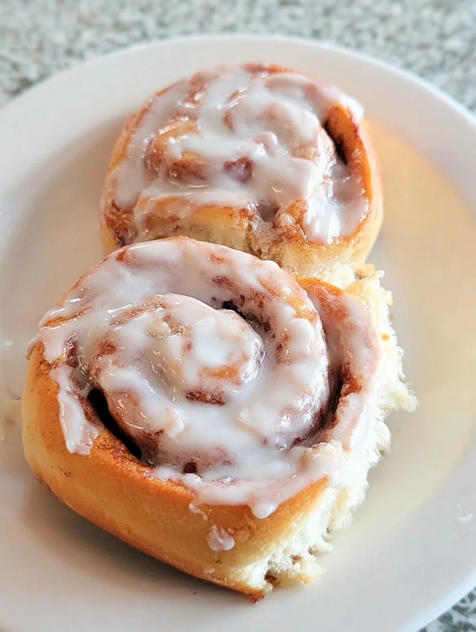 Easy One Hour Cinnamon Rolls