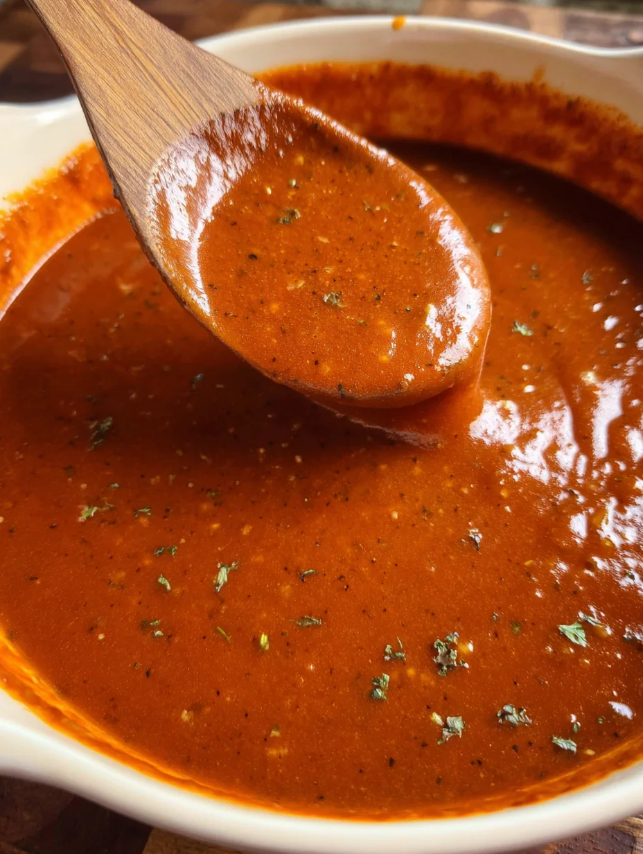 Easy Red Enchilada Sauce