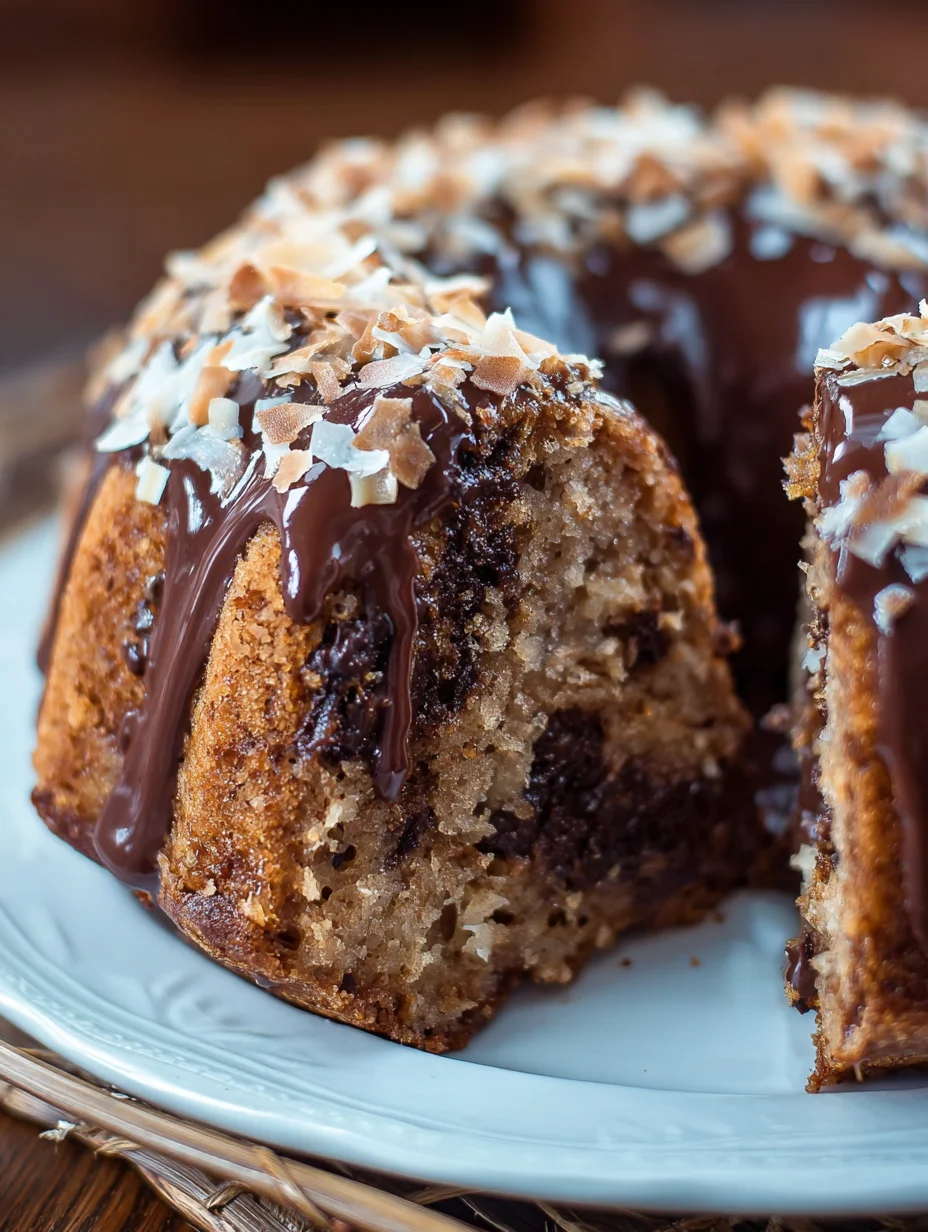 German Chocolate Bundt Cake