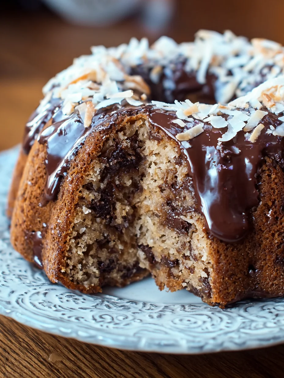German Chocolate Bundt Cake