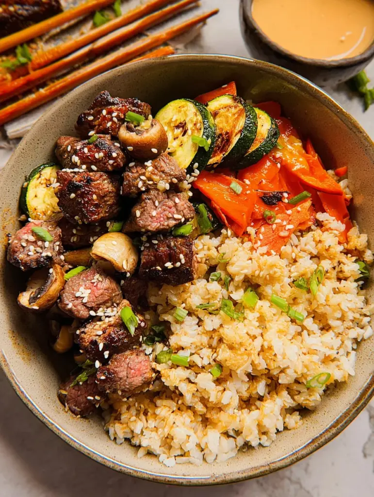 Hibachi Steak Bowls