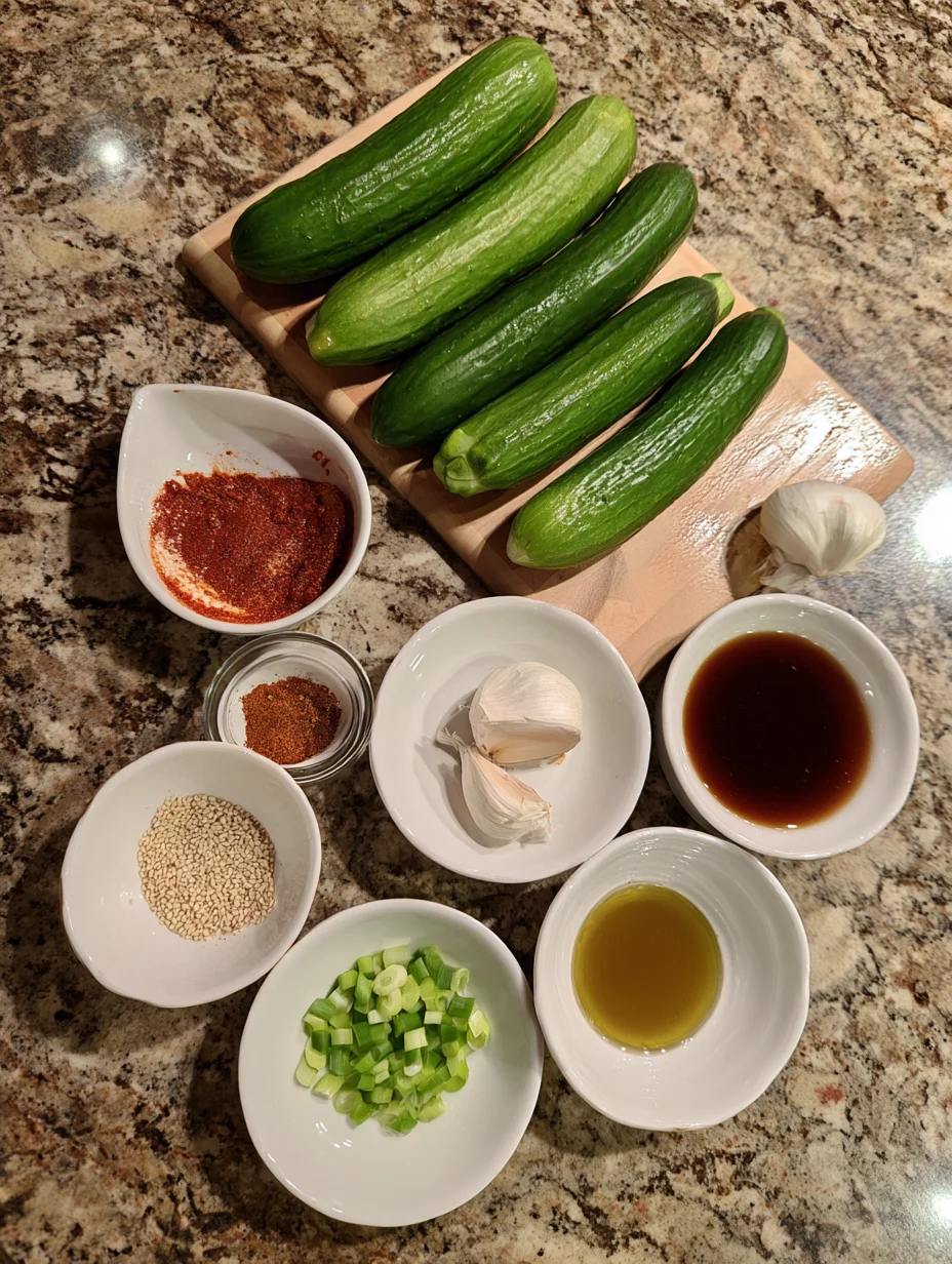 Korean Cucumber Salad