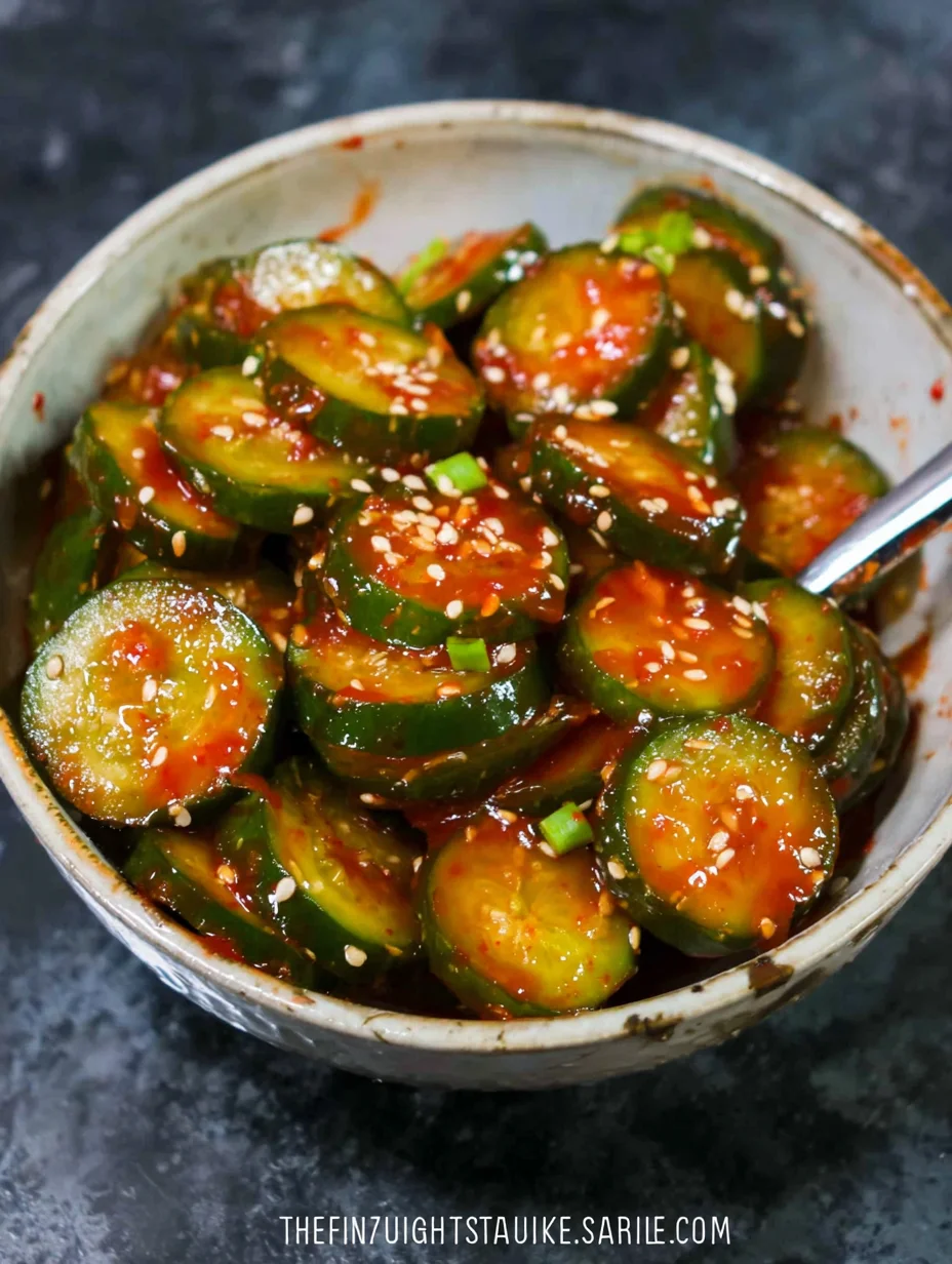 Korean Cucumber Salad