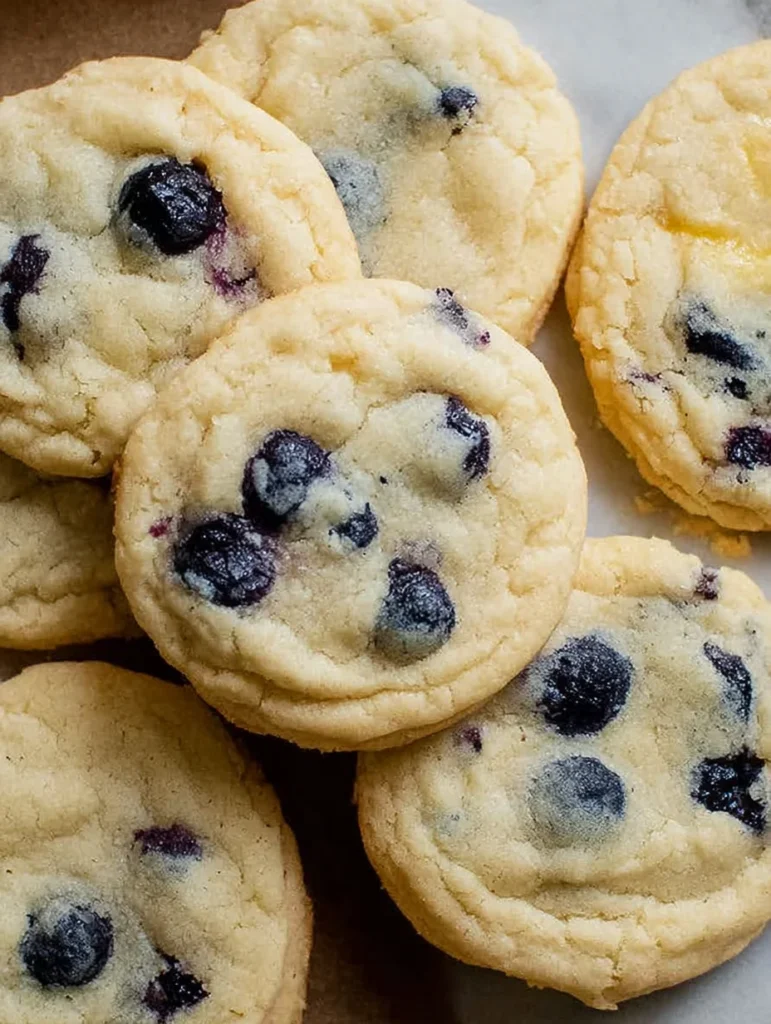 Lemon Blueberry Cookies