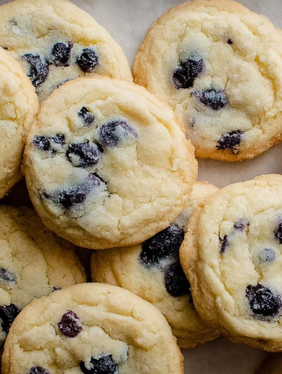 Lemon Blueberry Cookies