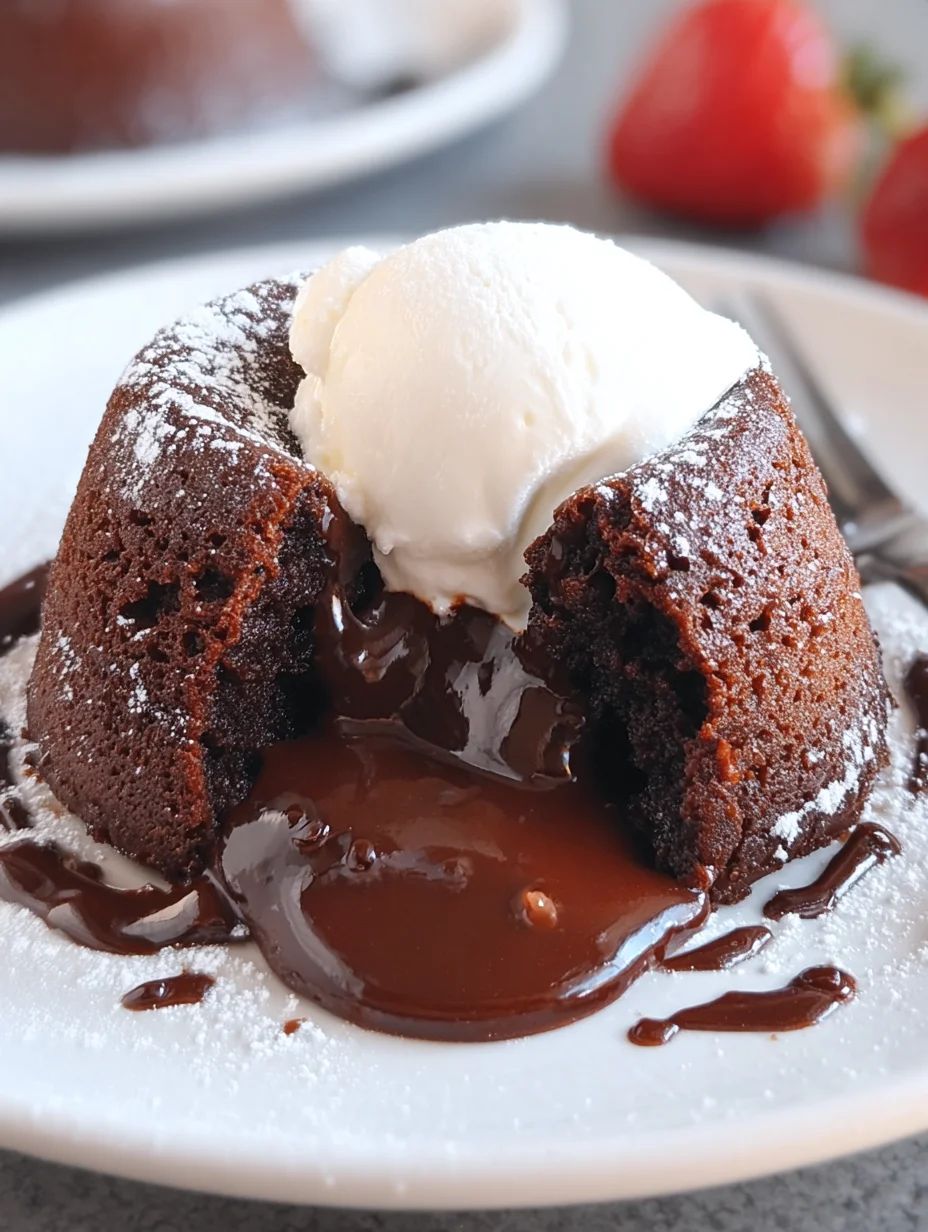 Molten Chocolate Cake