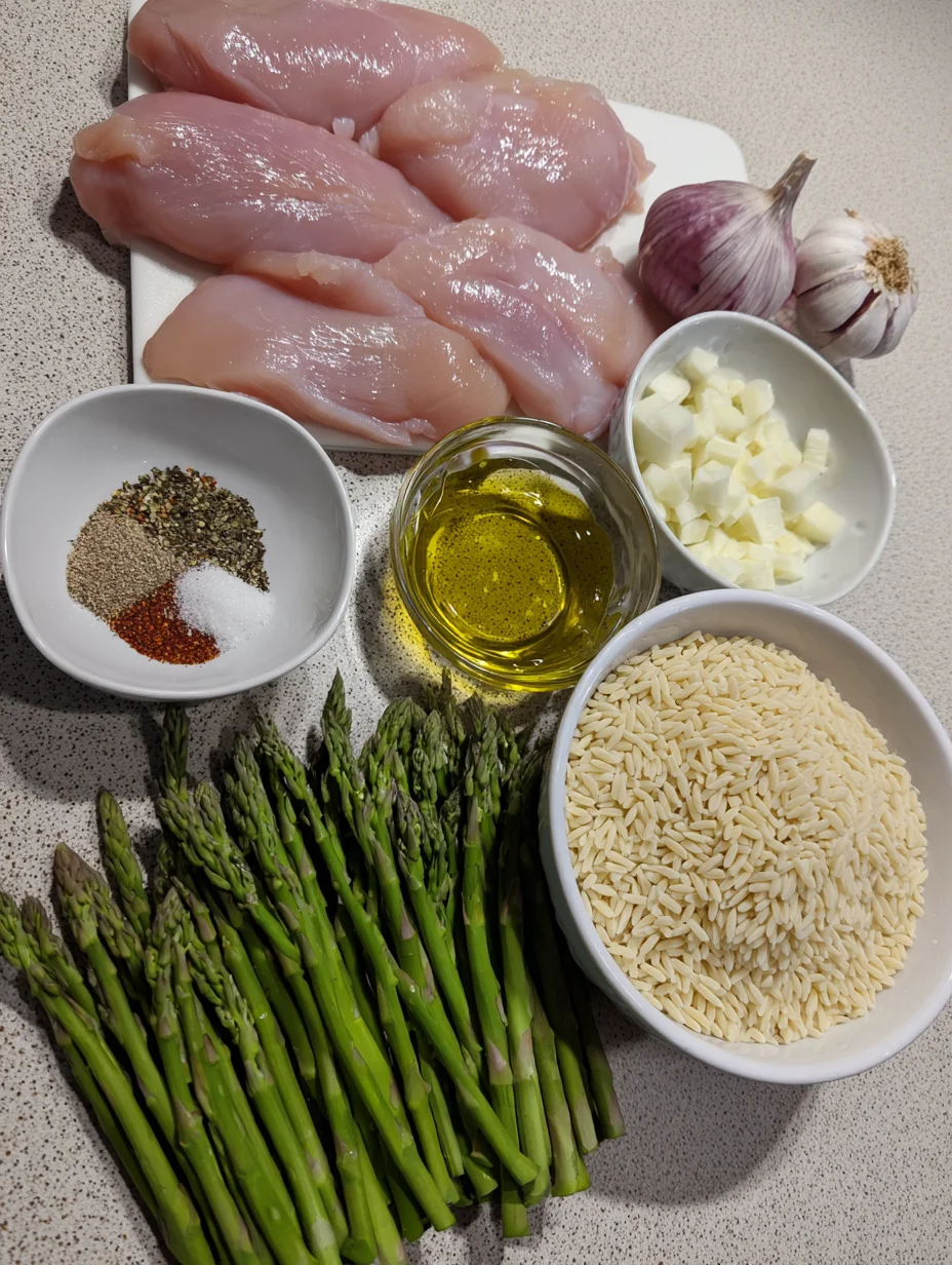 One Pot Chicken Orzo
