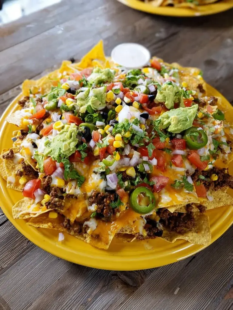 Oven-Baked Nachos