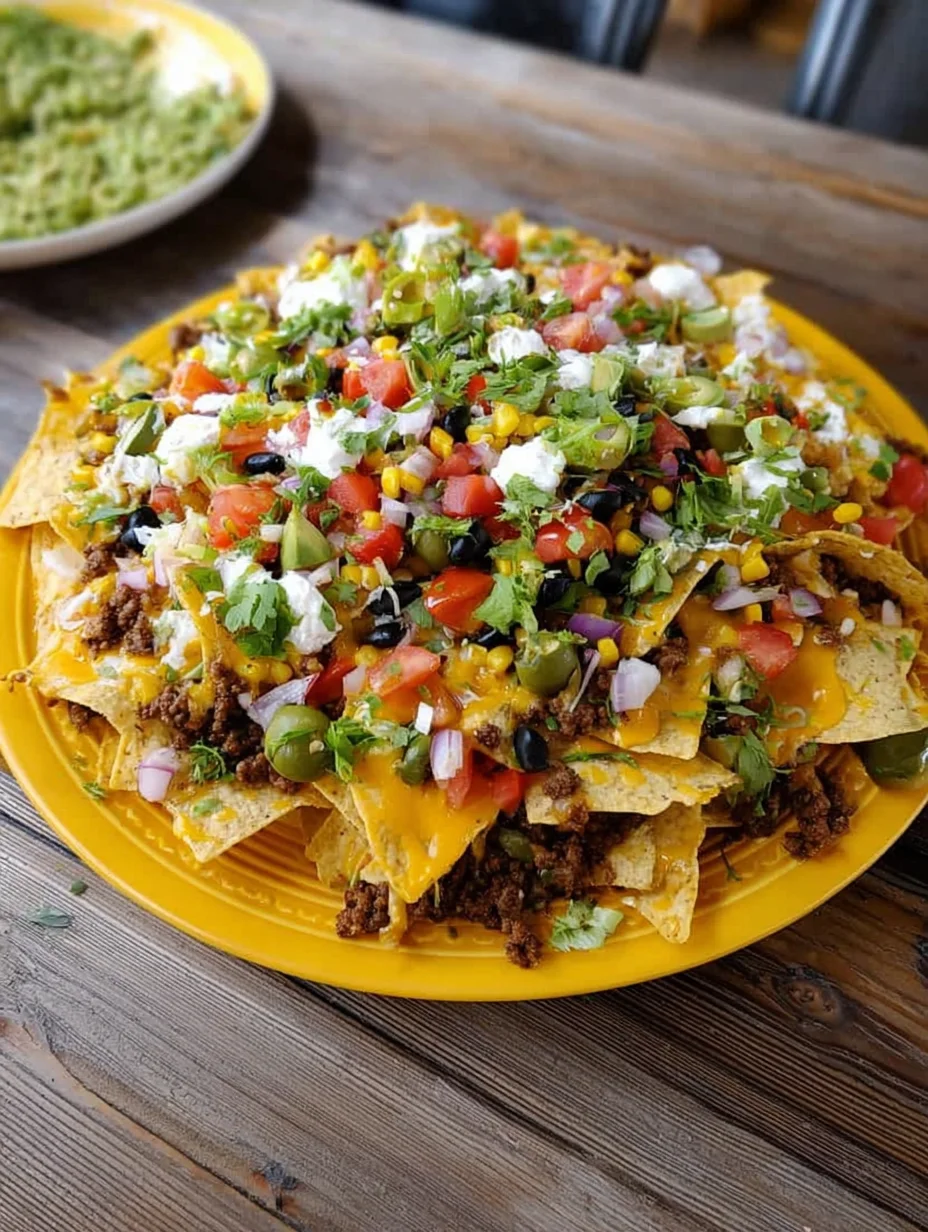 Oven-Baked Nachos
