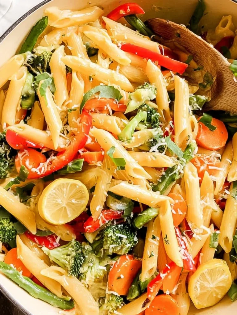 Penne Pasta Primavera