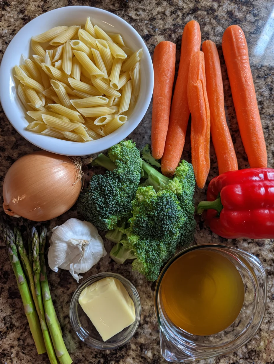 Penne Pasta Primavera