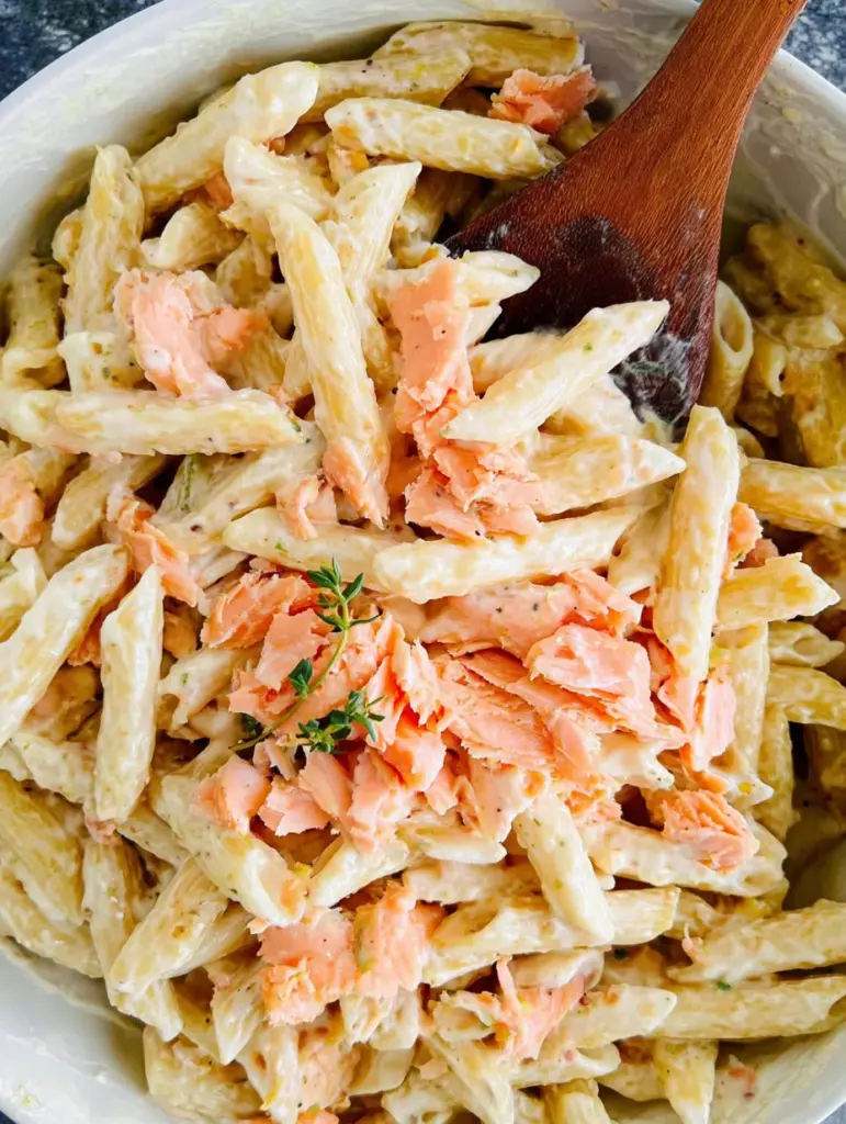 Salmon Alfredo