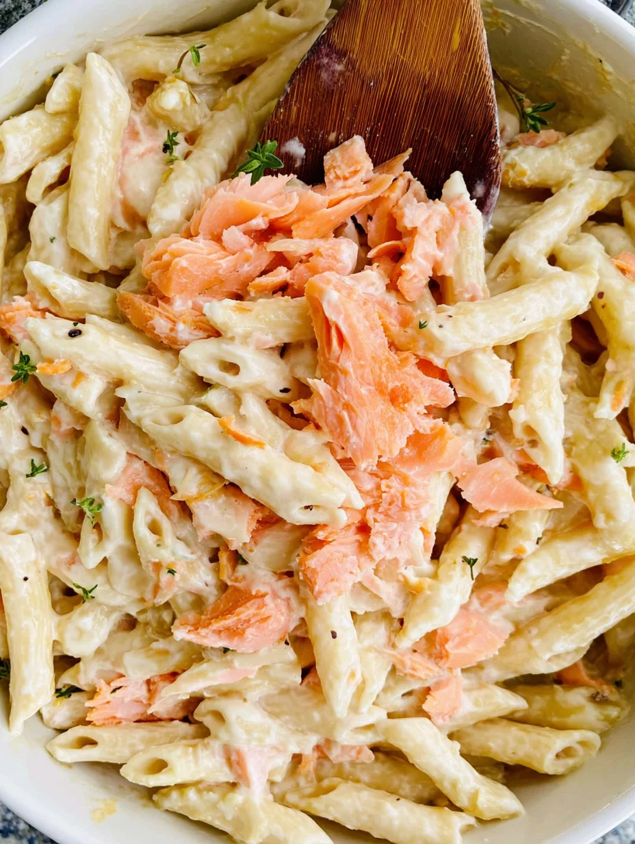Salmon Alfredo