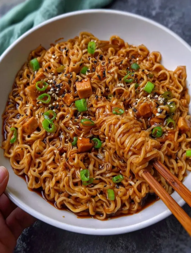 Saucy Ramen Noodles