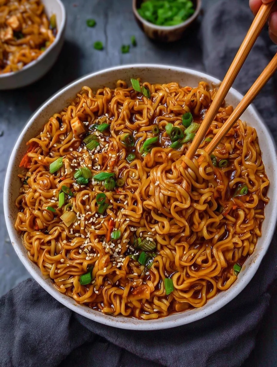 Saucy Ramen Noodles