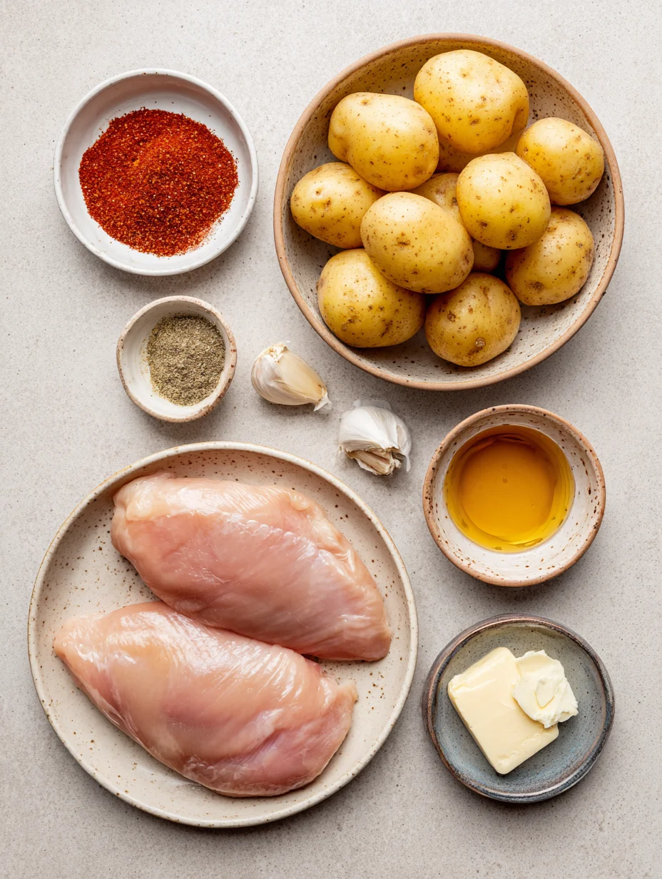Sheet Pan Chicken and Potatoes