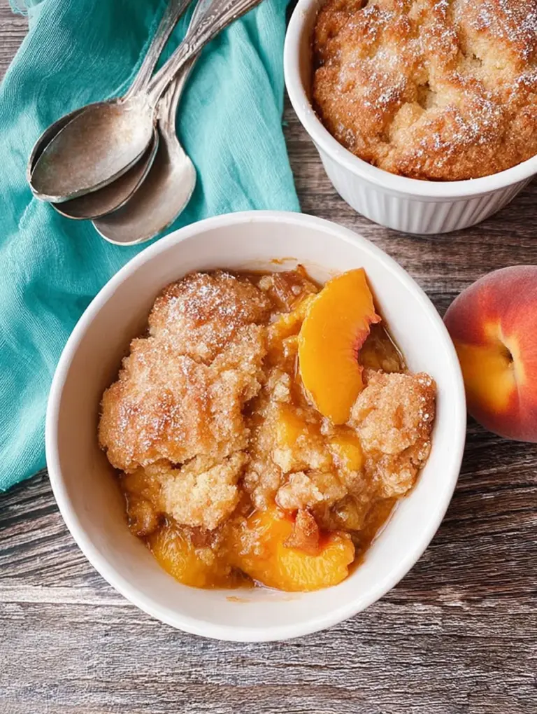 Southern Peach Cobbler