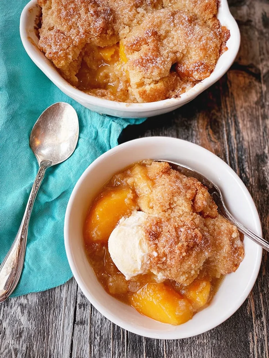 Southern Peach Cobbler