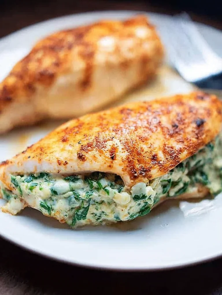 Spinach Stuffed Chicken Breasts