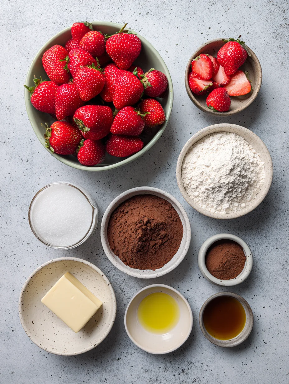 Strawberry Chocolate Cake