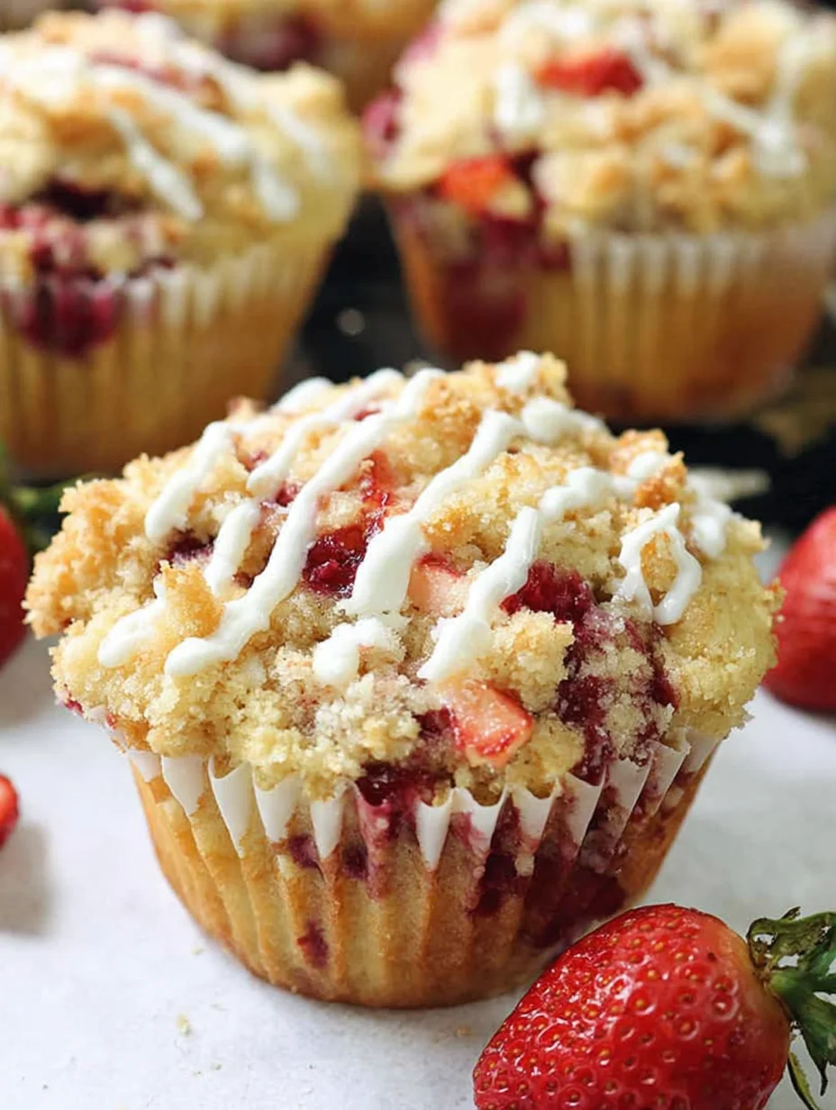 Strawberry Cream Cheese Muffins