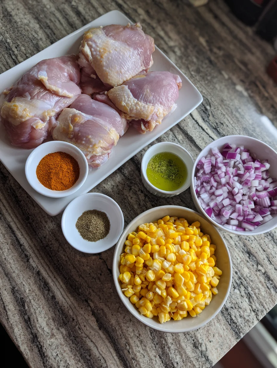 Street Corn Chicken Rice Bowl